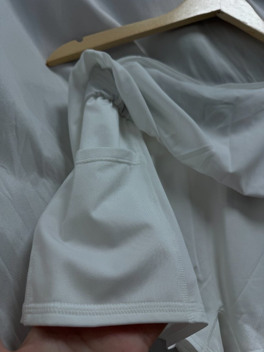 Alo Yoga Match Point Tennis Skirt White 🤾♀️ NWT Built In Shorts Pickleball ✨ - Picture 6 of 10